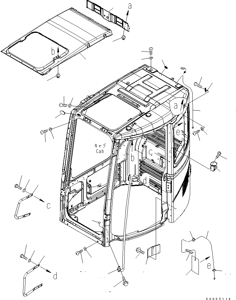 Excavators Komatsu / PC228USLC-3N-YA S/N 30001-UP(pc228uqr) / OPERATOR