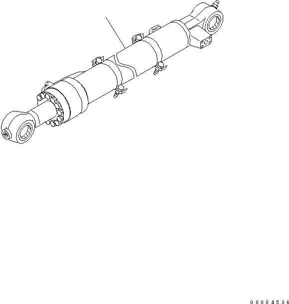 Komatsu parts book diagram for PC228USLC-3N-YA S/N 30001-UP: ARM (2.9M) (BUCKET CYLINDER) (YELLOW)