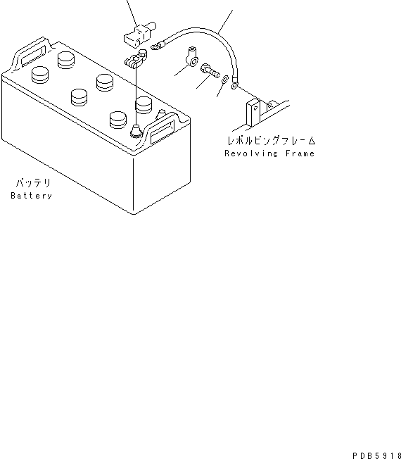 Excavators Komatsu / PC228USLC-1 S/N 11001-UP (For U.S.A.)(pc228usc) / WIRING (BATTERY CASE)(120060 : E0200-04A0A)
