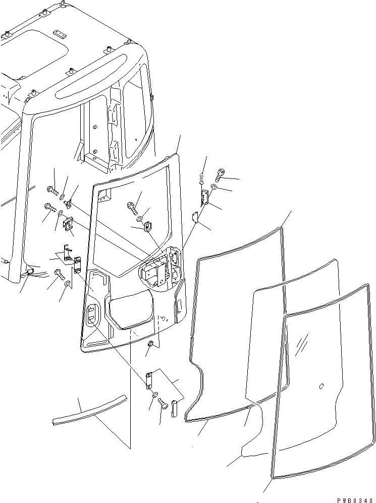 Excavators Komatsu / PC228USLC-1 S/N 11001-UP (For U.S.A.)(pc228usc) / OPERATOR