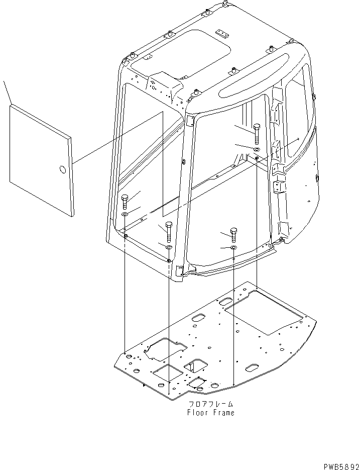 Excavators Komatsu / PC228USLC-1 S/N 11001-UP (For U.S.A.)(pc228usc) / OPERATOR