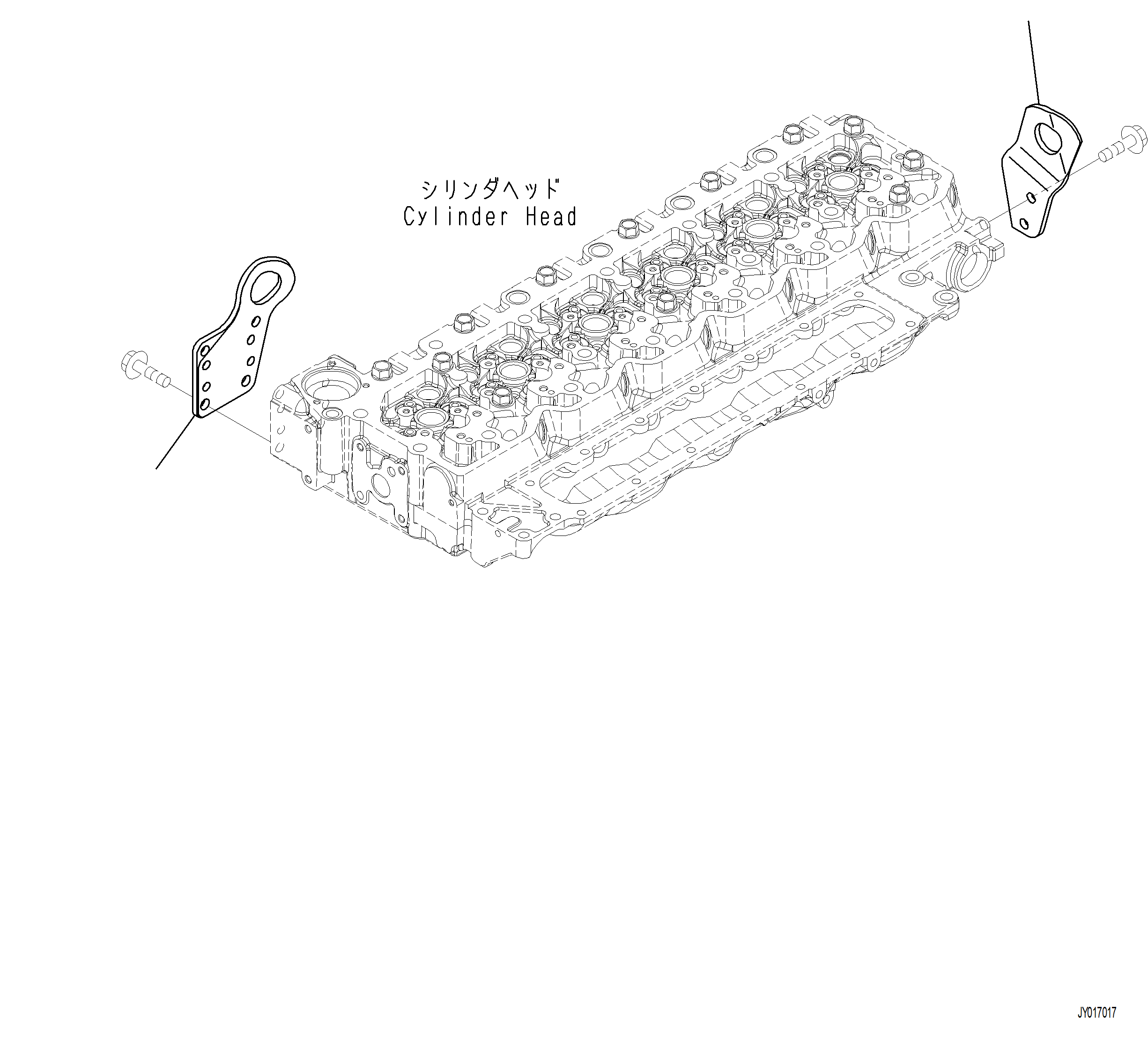 Excavators Komatsu / PC230F-11 SN A20700-UP(pc230f11) / ALA00-001001 LIFTING BRACKET(A-006 : ALA00-001001)