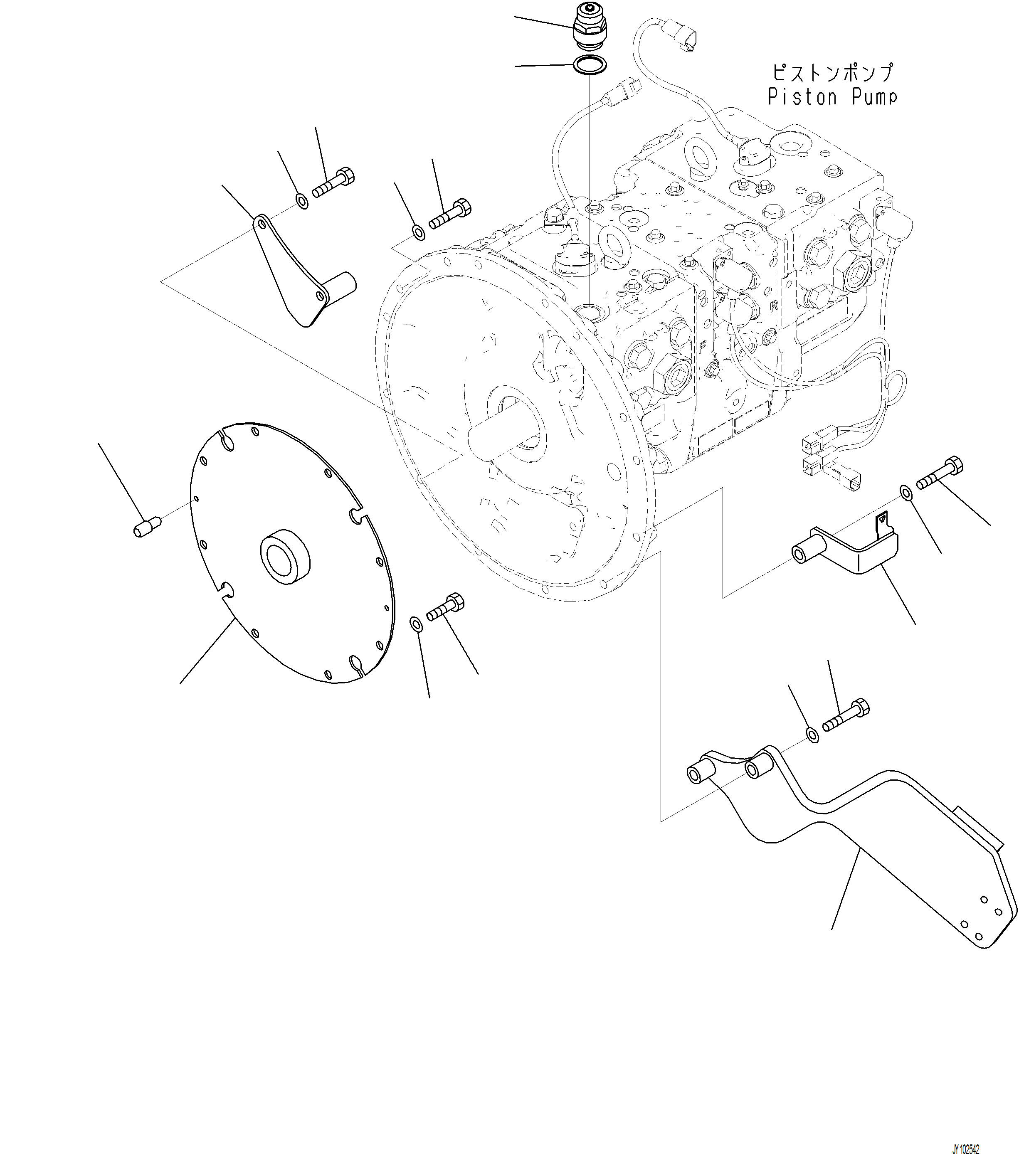 Excavators Komatsu / PC230F-11 SN A20700-UP(pc230f11) / A0190-001001 DAMPER(A-072 : A0190-001001)