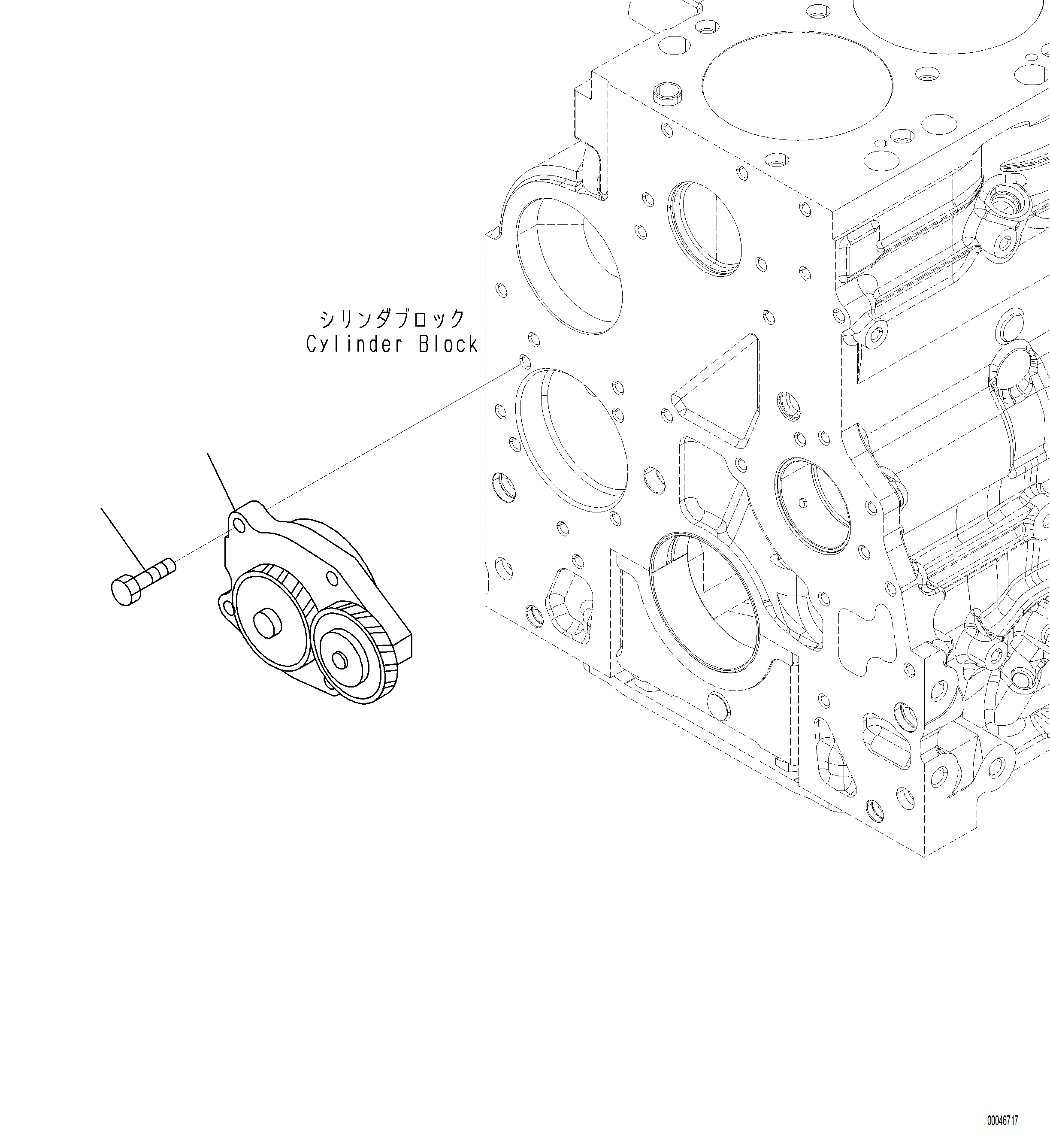Excavators Komatsu / PC230F-11 SN A20700-UP(pc230f11) / ALP00-001001 LUBRICATION OIL PUMP(A-088 : ALP00-001001)