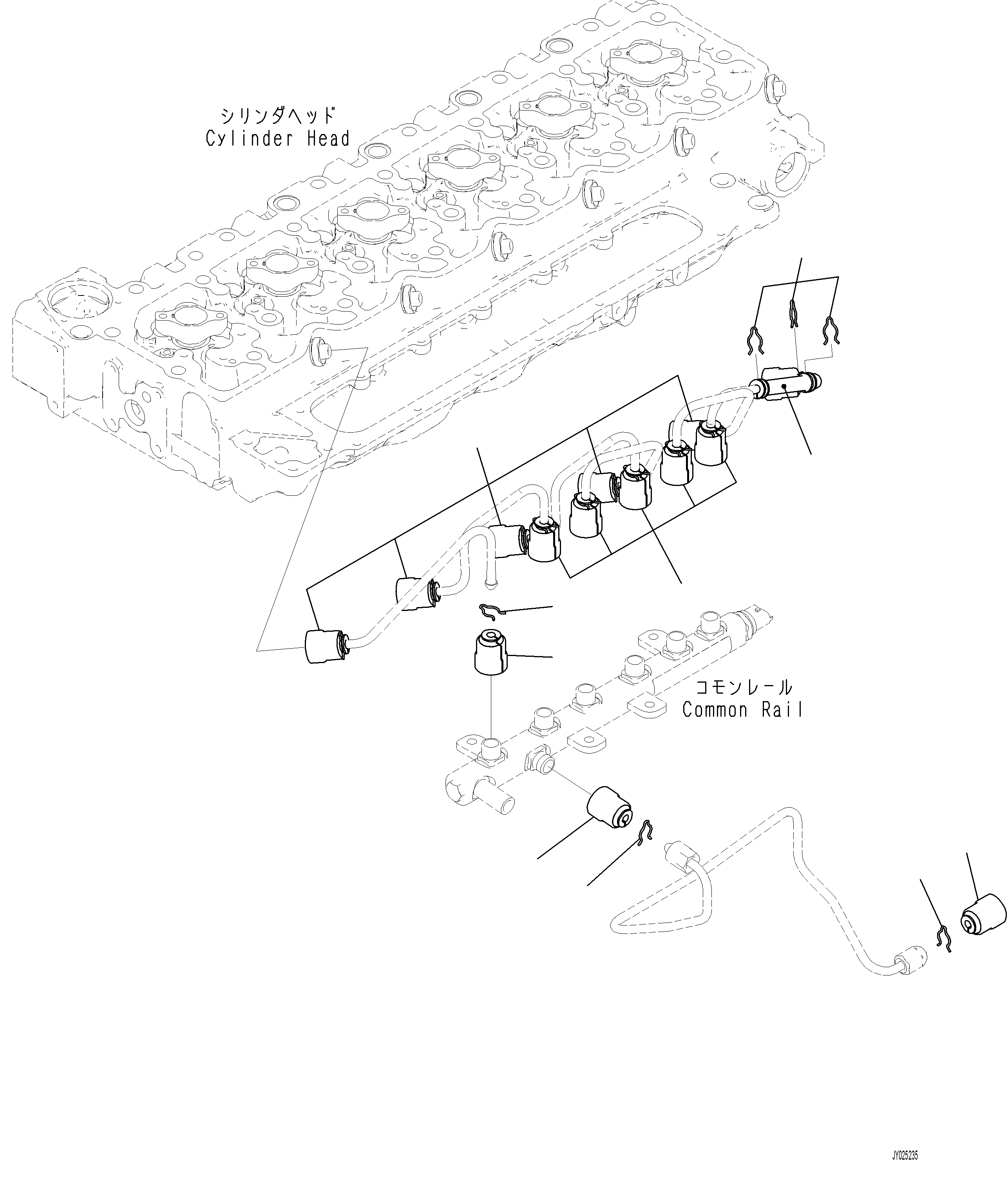 Excavators Komatsu / PC230F-11 SN A20700-UP(pc230f11) / AFS20-001001 FUEL SYSTEM COVER(A-096 : AFS20-001001)