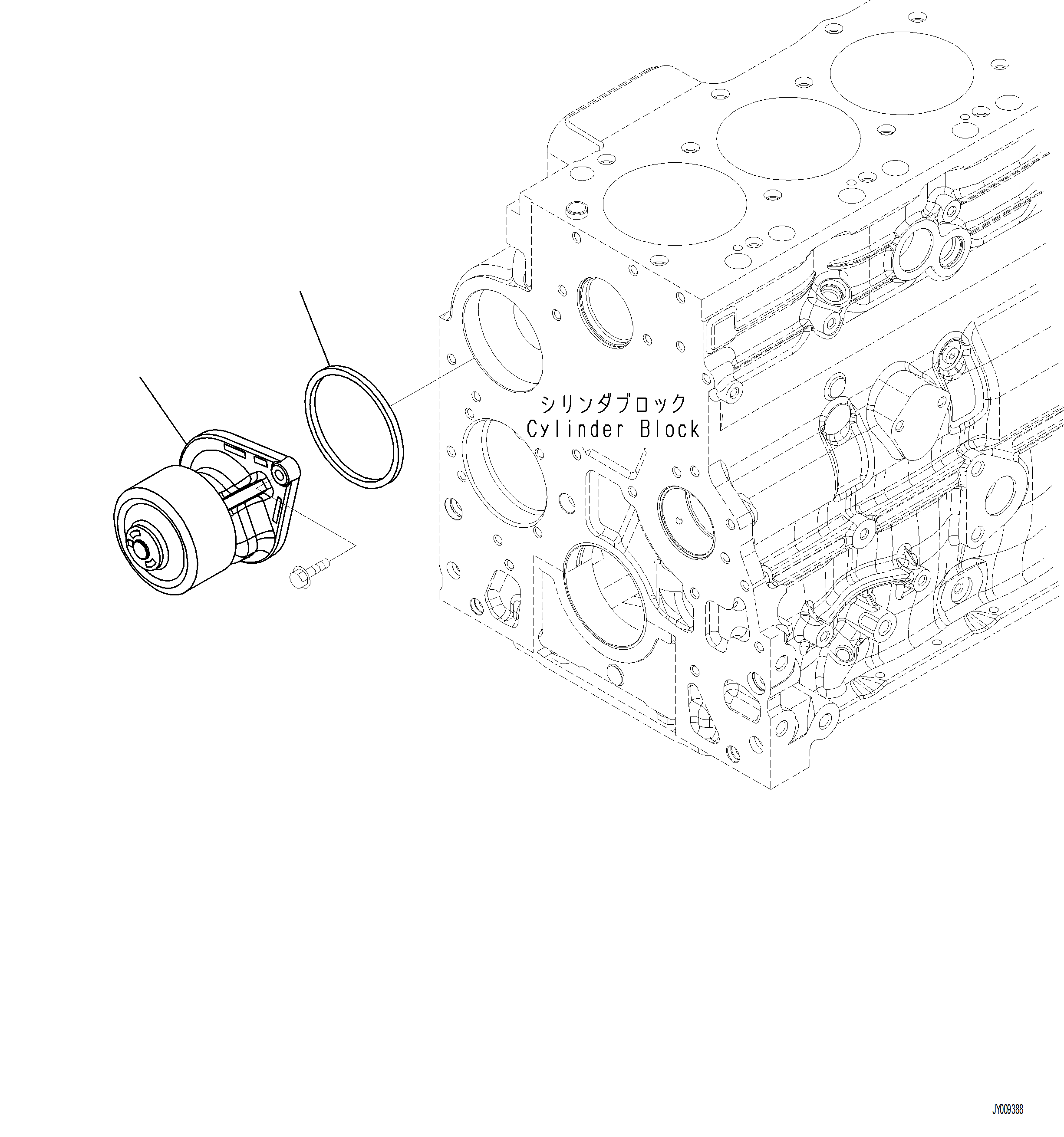 Excavators Komatsu / PC230F-11 SN A20700-UP(pc230f11) / A5019-001001 WATER PUMP(A-114 : A5019-001001)