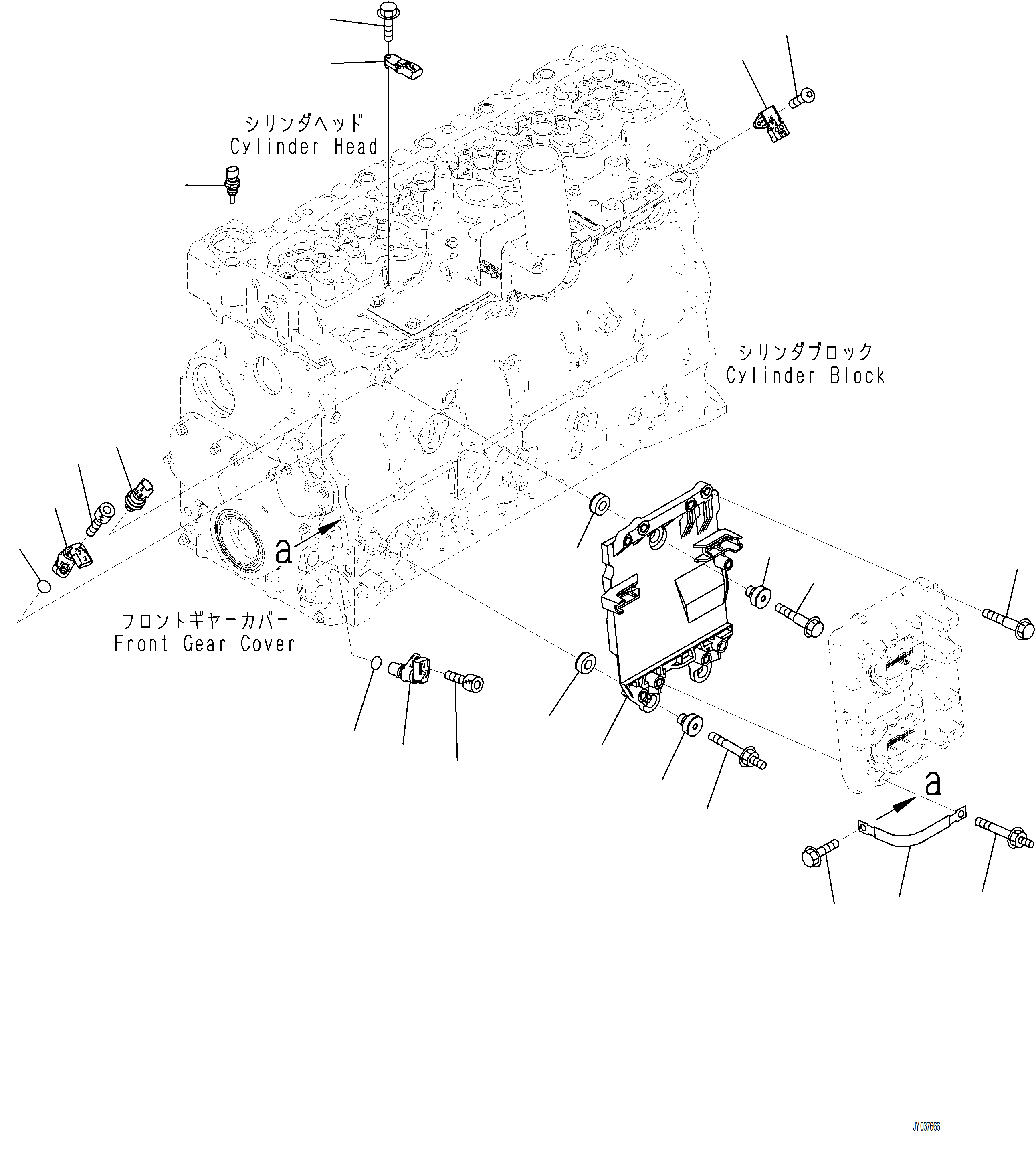 Excavators Komatsu / PC230F-11 SN A20700-UP(pc230f11) / APH00-001001 ENGINE CONTROL MODULE(A-164 : APH00-001001)
