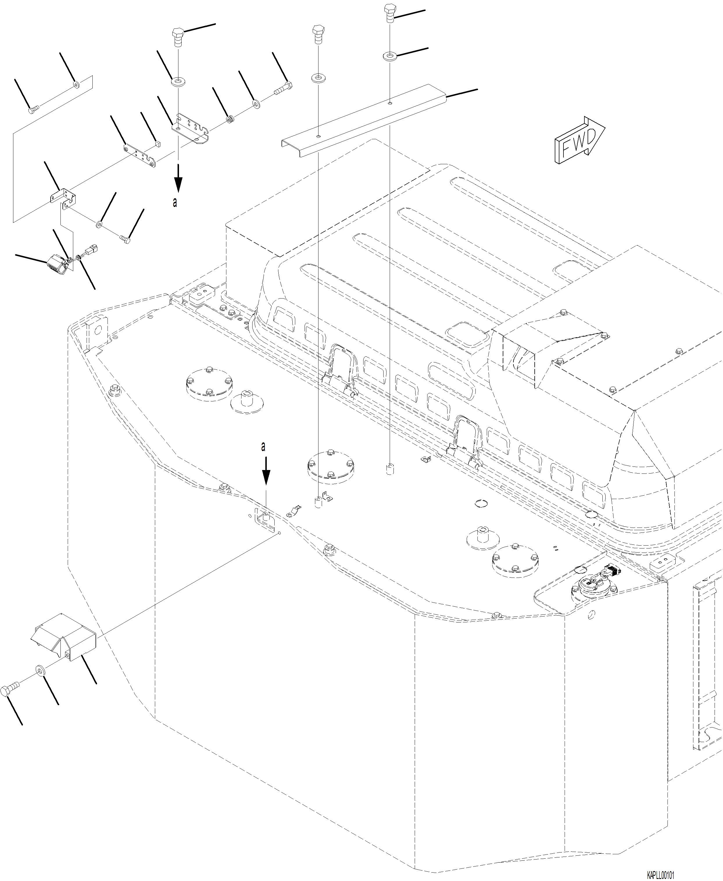 Excavators Komatsu / PC230F-11 SN A20700-UP(pc230f11) / E0450-001001 CAMERA(E-036 : E0450-001001)