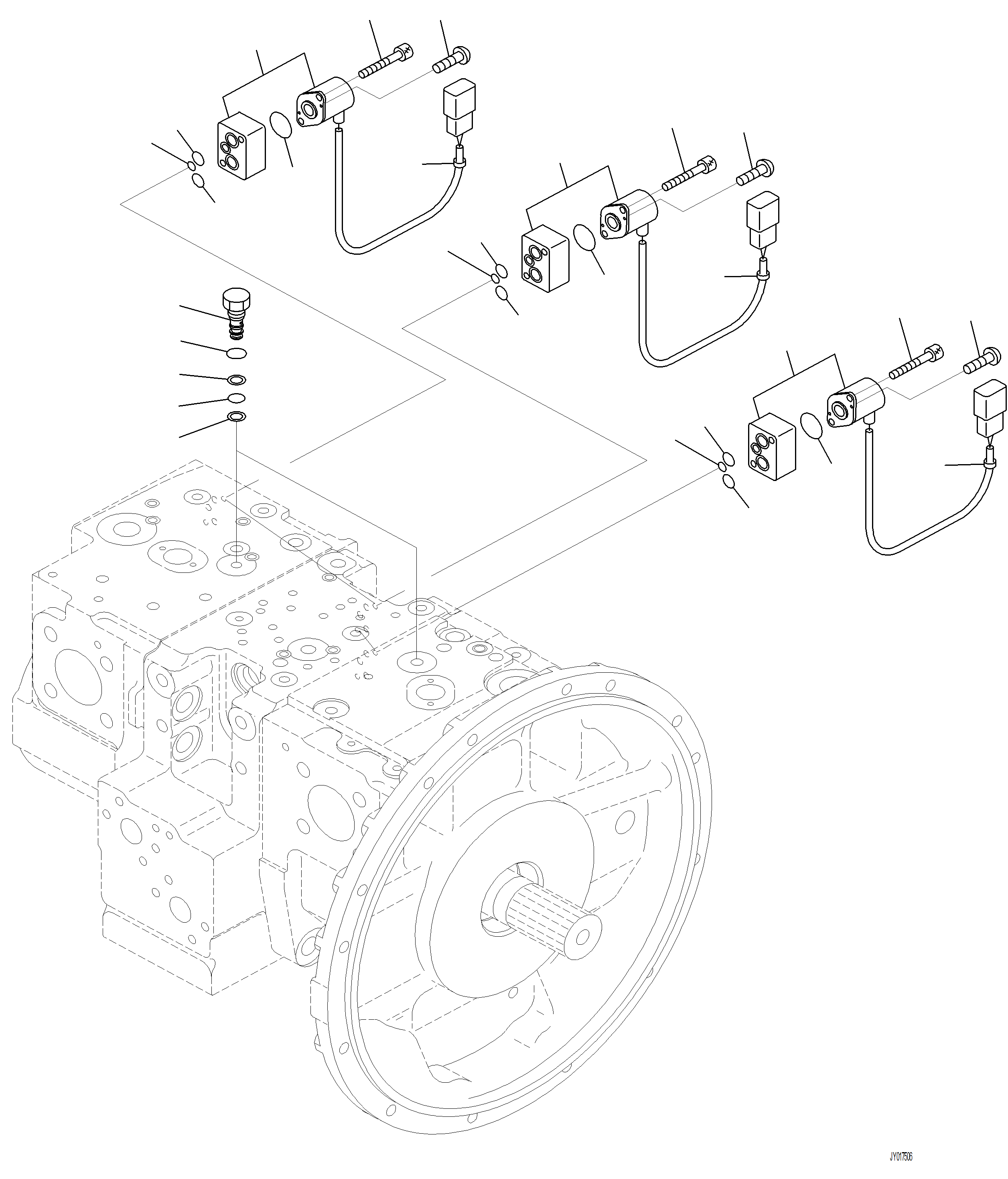 Excavators Komatsu / PC230F-11 SN A20700-UP(pc230f11) / H0210-001011 PISTON PUMP (11/12)(H-082 : H0210-001011)