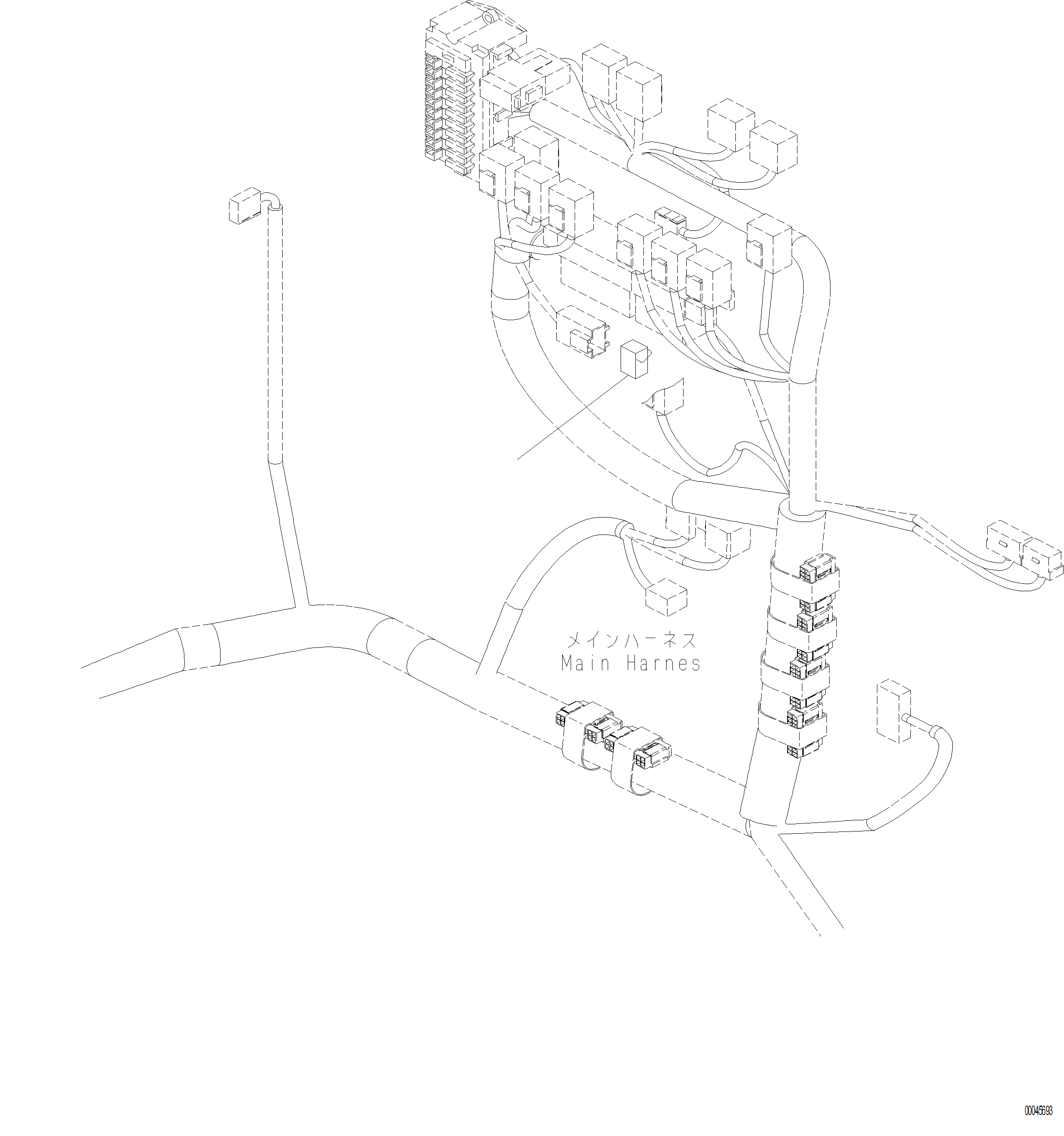 Excavators Komatsu / PC230F-11 SN A20700-UP(pc230f11) / K1730-001001 MODE SELECTION CONNECTOR SWITCH(K-194 : K1730-001001)