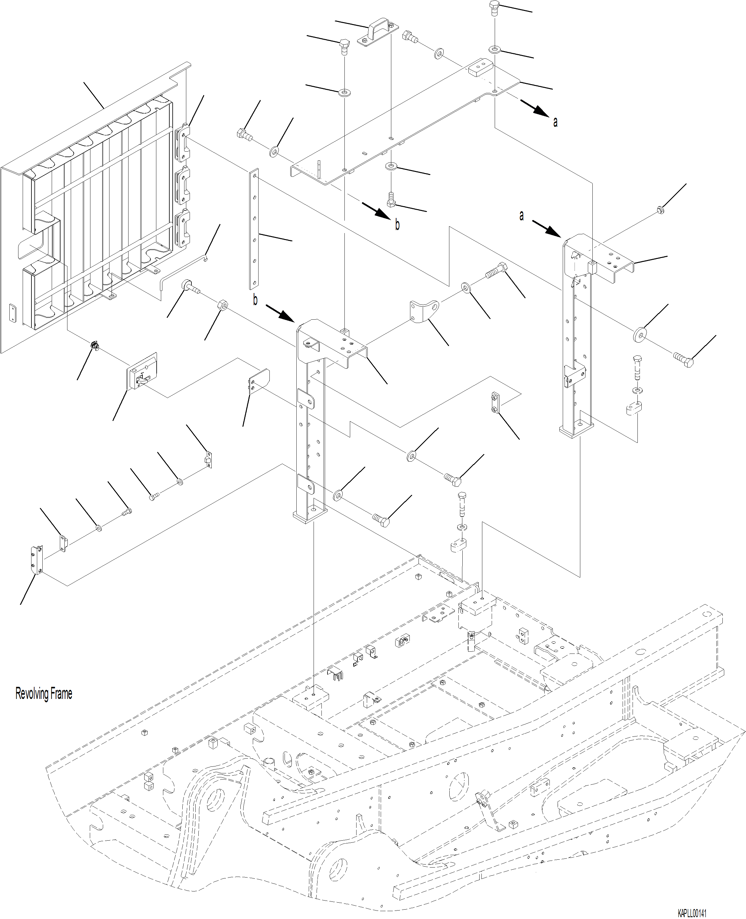 Excavators Komatsu / PC230F-11 SN A20700-UP(pc230f11) / M1140-001001 ACCESS DOOR R.H. (1/2)(M-020 : M1140-001001)