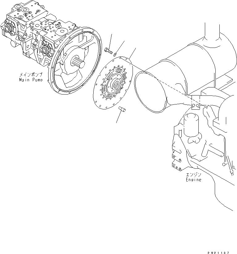 Excavators Komatsu / PC240LC-7K S/N K40001-UP(pc240l2u) / DAMPER(#K40001-K40651)(030070 : B0600-01A0)