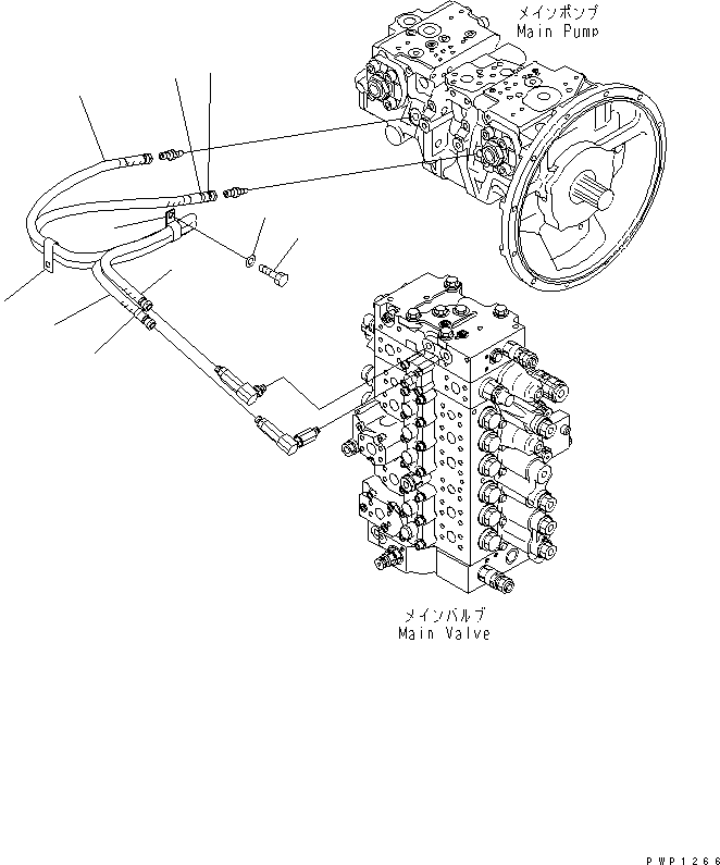 Excavators Komatsu / PC240LC-7K S/N K40001-UP(pc240l2u) / LS LINE(150480 : H1810-01A0)