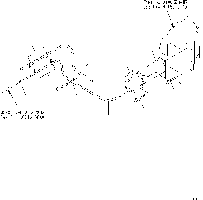 Excavators Komatsu / PC250HD-6Z S/N 10001-UP (Custom Spec.)(pc250hdc) / WINDOW WASHER(210130 : K0350-01A0)