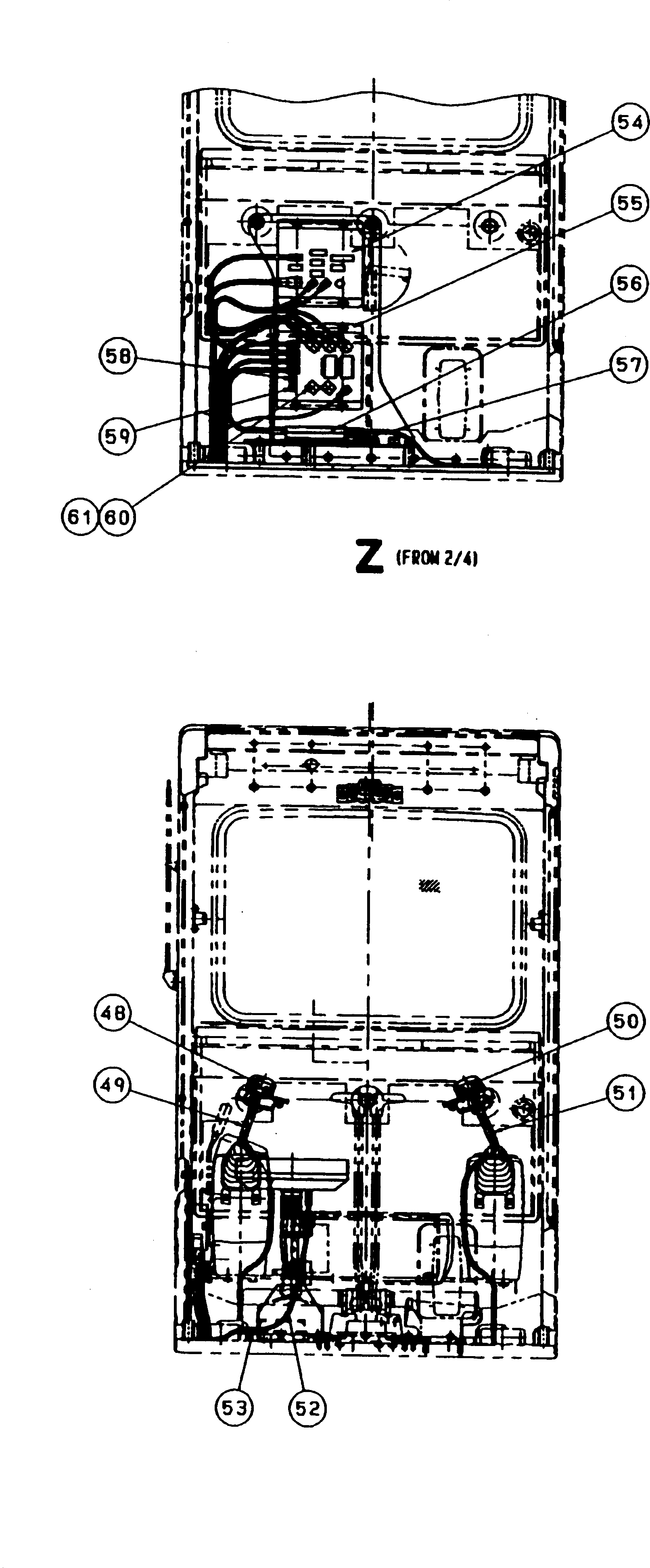 Excavators Komatsu / PC250HD-6Z S/N 10001-UP (Custom Spec.)(pc250hdc) / FLOOR FRAME (ELECTRICAL ? 2/2)(210290 : K1110-22A3)