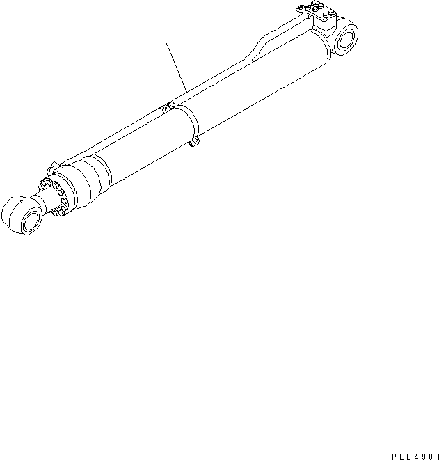 Excavators Komatsu / PC250HD-6Z S/N 10001-UP (Custom Spec.)(pc250hdc) / ARM CYLINDER(360080 : T1140-01A1)