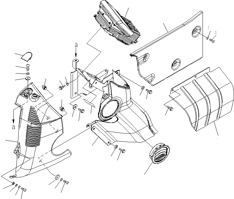 Excavators Komatsu / PC270-8 S/N 20001-UP (TIER 3, Overseas Version)(pc270-8c) / OPERATOR