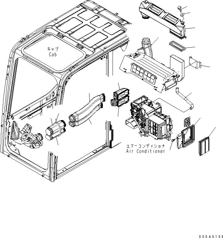 Excavators Komatsu / PC270-8 S/N 20001-UP (TIER 3, Overseas Version)(pc270-8c) / OPERATOR