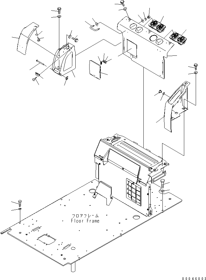 Excavators Komatsu / PC270-8 S/N 20001-UP (TIER 3, Overseas Version)(pc270-8c) / OPERATOR
