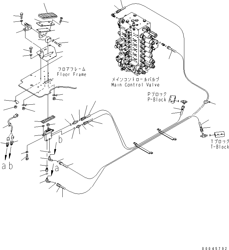 Excavators Komatsu / PC270-8 S/N 20001-UP (TIER 3, Overseas Version)(pc270-8c) / OPERATOR