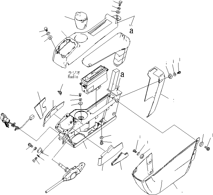 Excavators Komatsu / PC270-8 S/N 20001-UP (TIER 3, Overseas Version)(pc270-8c) / OPERATOR
