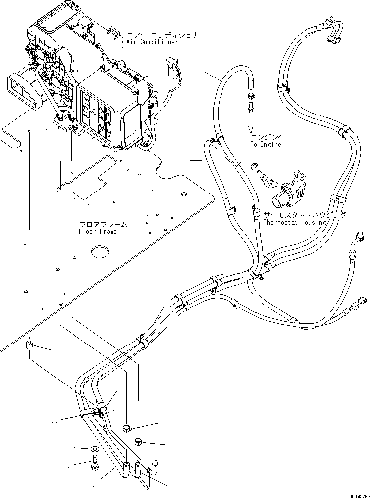 Excavators Komatsu / PC270-8 S/N 20001-UP (TIER 3, Overseas Version)(pc270-8c) / OPERATOR