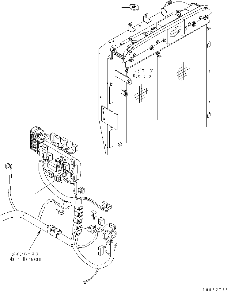 Excavators Komatsu / PC270-8 S/N 20001-UP (TIER 3, Overseas Version)(pc270-8c) / MODE SELECTION CONNECTORS (FOR HIGH ALTITUDE 3000-3800 METER)(211040 : K1730-01A2)
