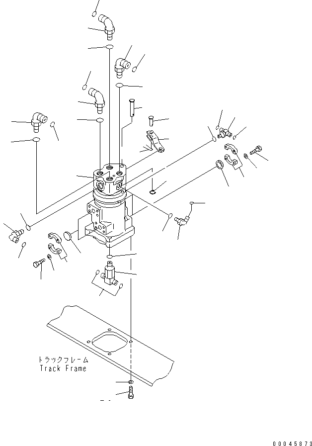 Excavators Komatsu / PC270LC-8-W1 S/N 20001-UP(pc270lcc) / SWIVEL JOINT(270050 : N1310-01A0)