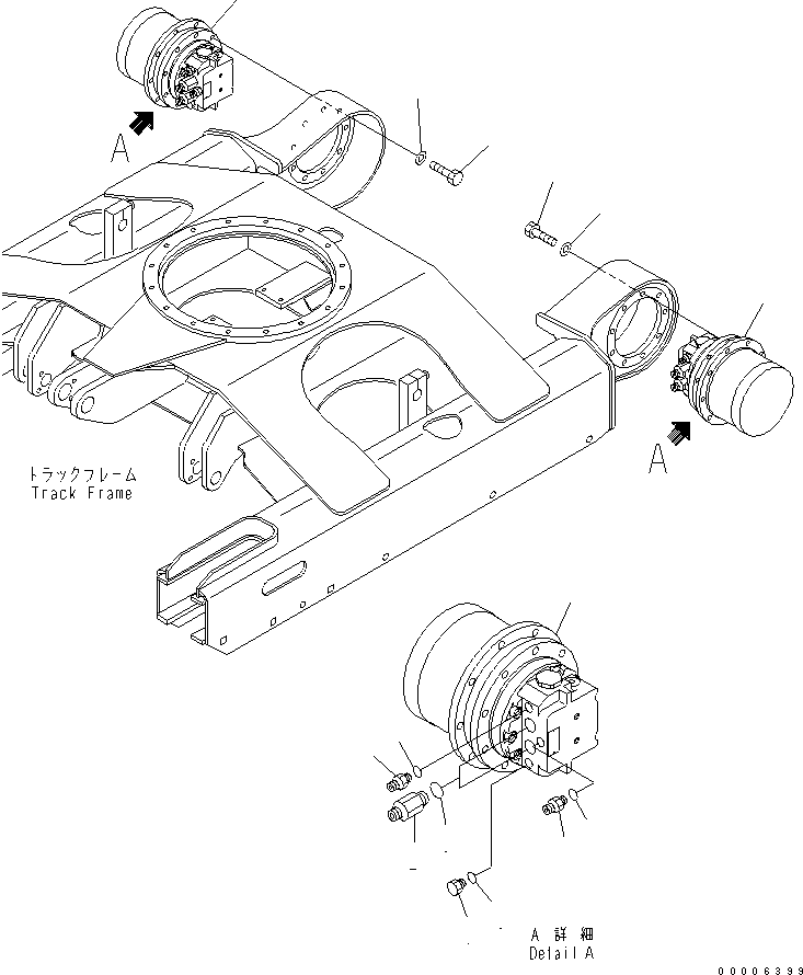 Excavators Komatsu / PC27MRX-1 S/N 10001-UP(pc27mrxc) / FINAL DRIVE(300030 : P1210-01A0)