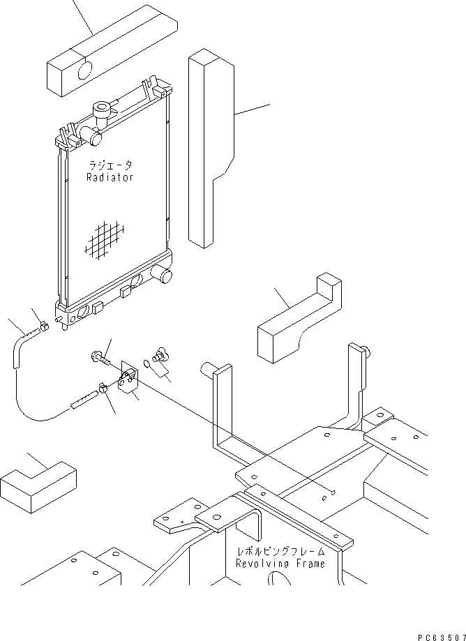 Excavators Komatsu / PC27R-8 S/N 10001-UP(pc27r-8c) / DRAIN PIPING(060040 : C0100-04A0)