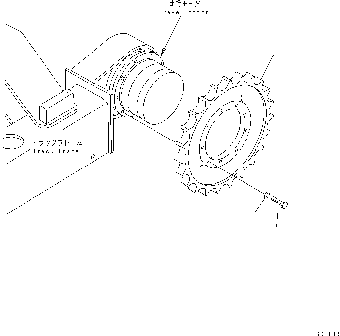 Excavators Komatsu / PC27R-8 S/N 10001-UP(pc27r-8c) / SPROCKET(300040 : P1211-01A0)
