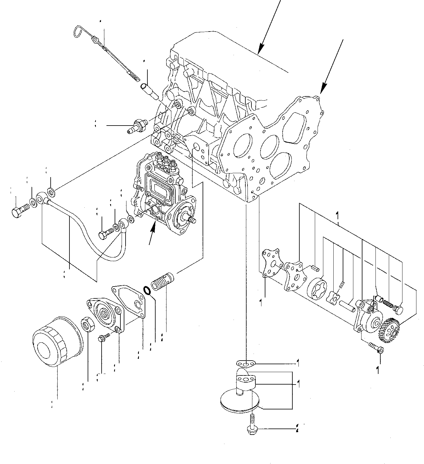 Excavators Komatsu / PC27R-8 S/N F30001-Up(pc27r_8) / LUBRICATING OIL PUMP(A-0090 : 0301)