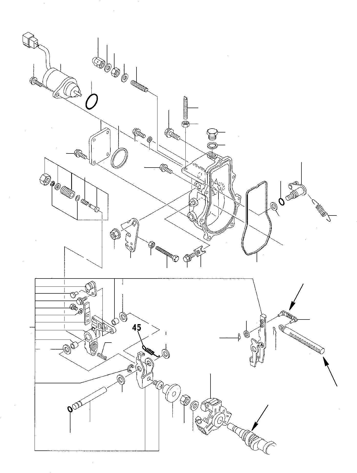 Excavators Komatsu / PC27R-8 S/N F30001-Up(pc27r_8) / GOVERNOR(A-0100 : 0407)