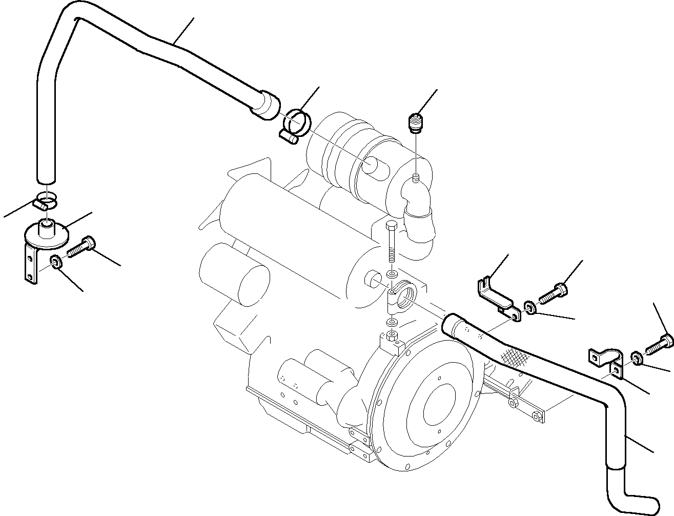 Excavators Komatsu / PC27R-8 S/N F30001-Up(pc27r_8) / AIR SUCTION - MUFFLER(B-0030 : 1100)
