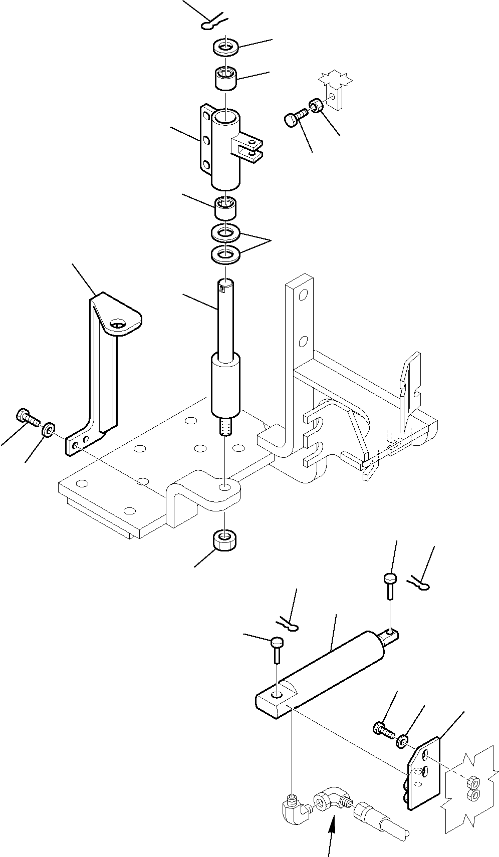 Excavators Komatsu / PC27R-8 S/N F30001-Up(pc27r_8) / SERVOCONTROL LOCK SYSTEM(E-0095 : 4401)