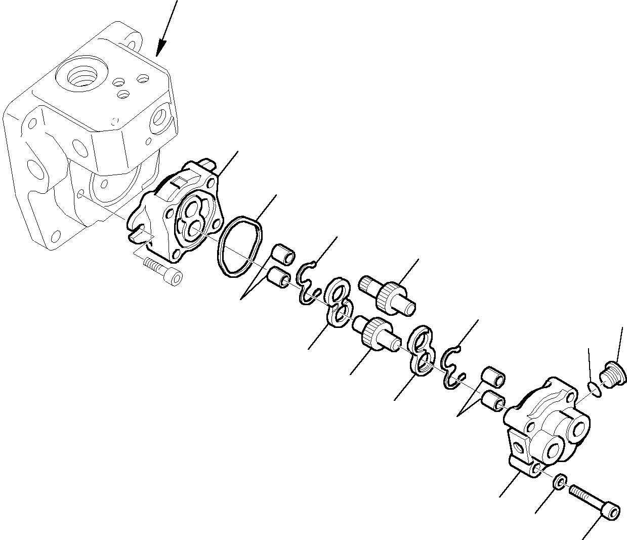 Excavators Komatsu / PC27R-8 S/N F30001-Up(pc27r_8) / HYDRAULIC PUMP (5/6)(G-0060 : 6108)