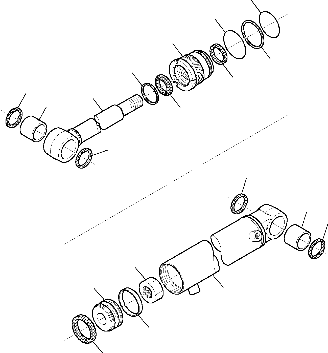 Excavators Komatsu / PC27R-8 S/N F30001-Up(pc27r_8) / BOOM SWING CYLINDER(H-0100 : 7195)