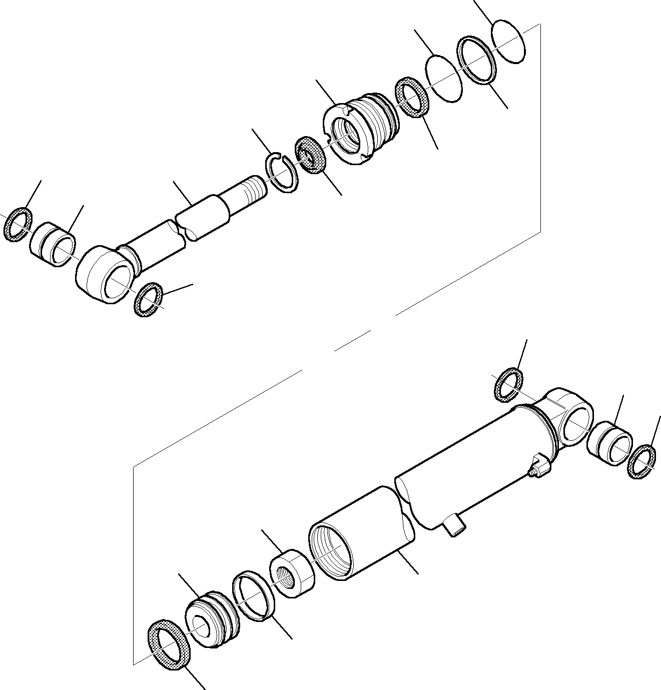 Excavators Komatsu / PC27R-8 S/N F30001-Up(pc27r_8) / ARM CYLINDER(H-0135 : 7382)