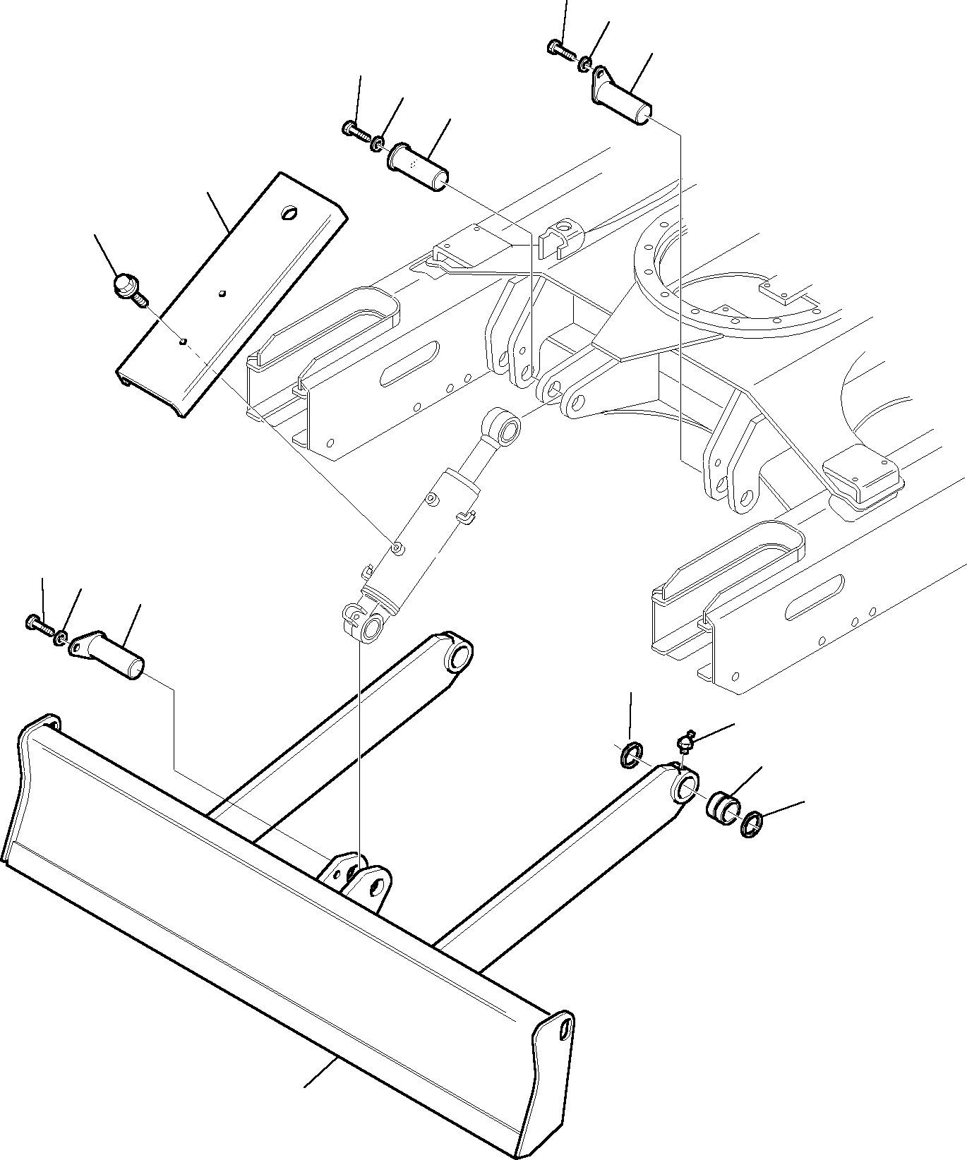 Excavators Komatsu / PC27R-8 S/N F30001-Up(pc27r_8) / BLADE(H-0190 : 7700)