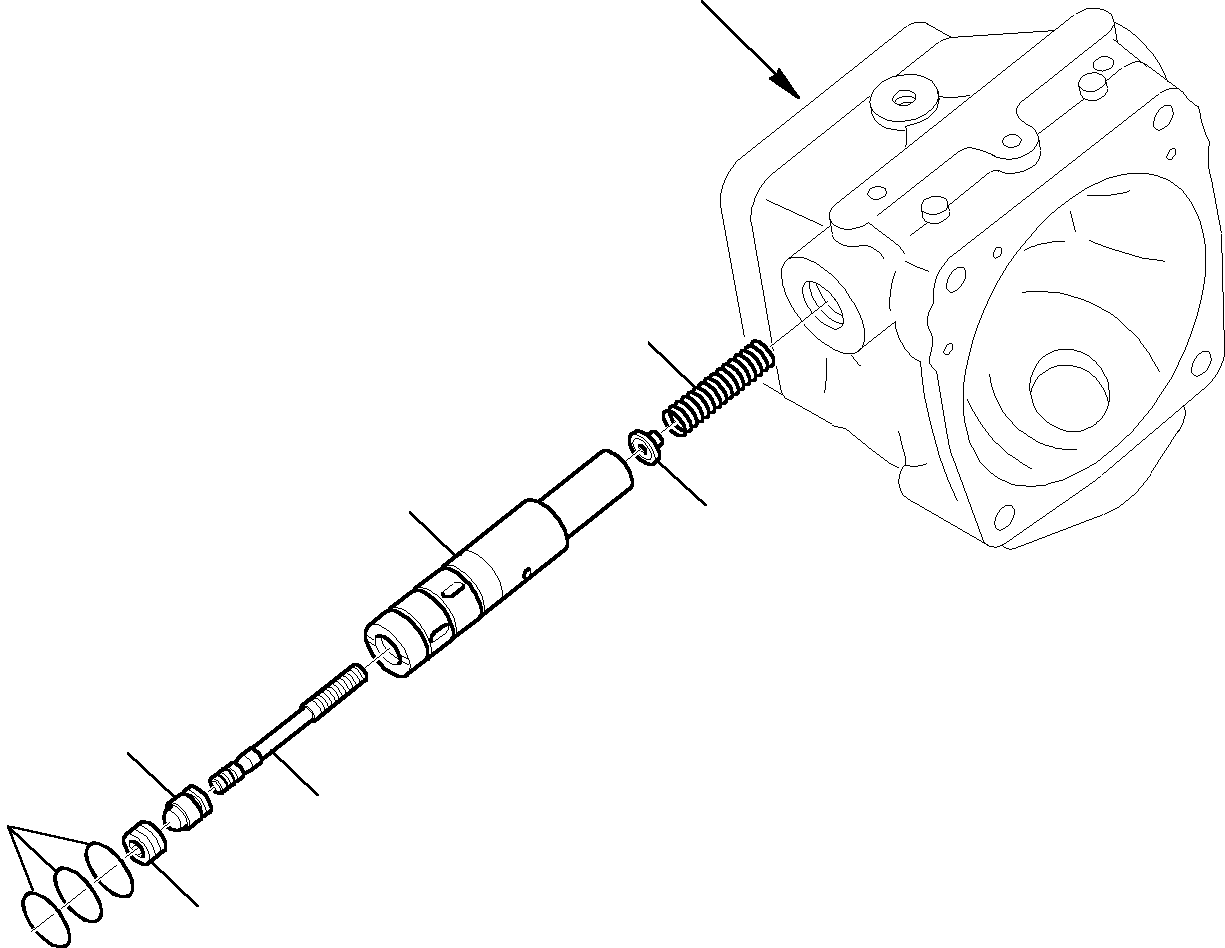 Komatsu parts book diagram for PC27R-8 S/N F31103-Up: HYDRAULIC PUMP (3/6)
