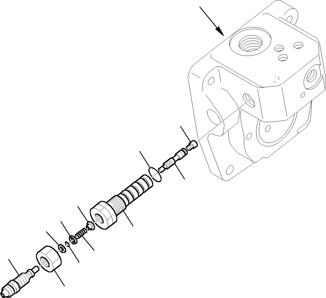 Komatsu parts book diagram for PC27R-8 S/N F31103-Up: HYDRAULIC PUMP (4/6)
