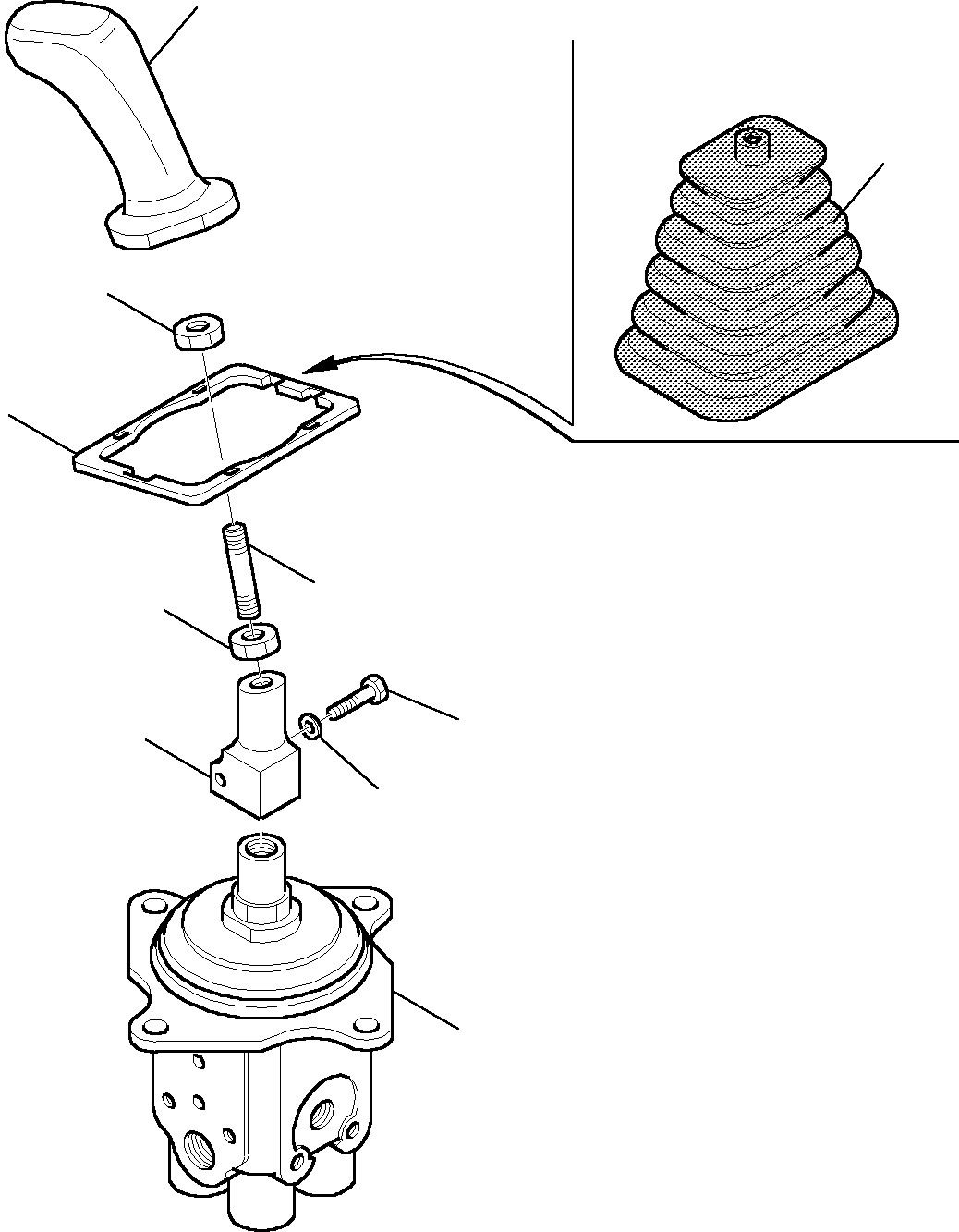 Komatsu parts book diagram for PC27R-8 S/N F31103-Up: PPC VALVE, L.H.