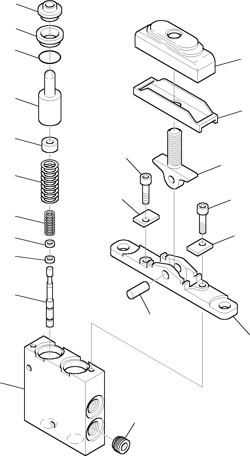 Komatsu parts book diagram for PC27R-8 S/N F31103-Up: PPC VALVE (ATTACHMENT)