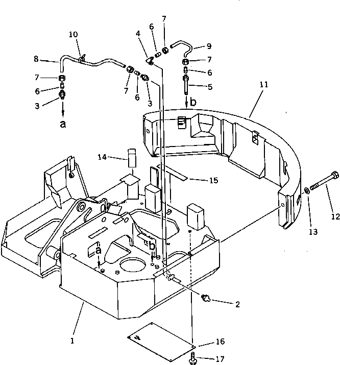 Excavators Komatsu / PC28UU-1 S/N 1001-UP(pc28uu-r) / REVOLVING FRAME (KISO KUTSUSAKU SPEC.)(#5336-)(120230 : 4603)