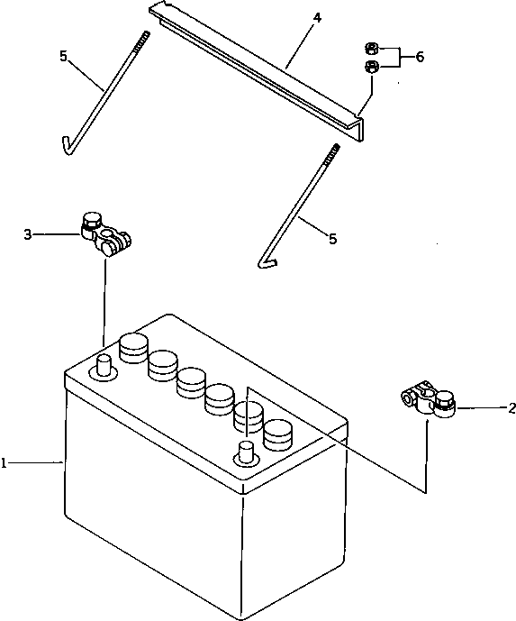 Excavators Komatsu / PC28UU-1 S/N 1001-UP(pc28uu0c) / BATTERY(030080 : 1401)