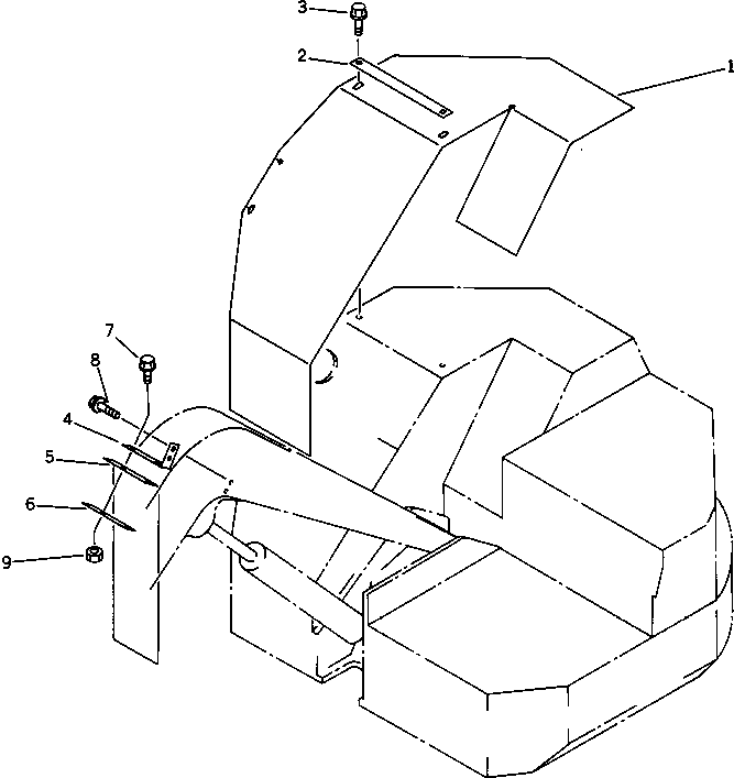 Excavators Komatsu / PC28UU-1 S/N 1001-UP(pc28uu0c) / MACHINERY COMPARTMENT (3/3)(#1001-3652)(150090 : 5053)