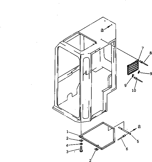Excavators Komatsu / PC28UU-1 S/N 1001-UP(pc28uu0c) / OPERATOR