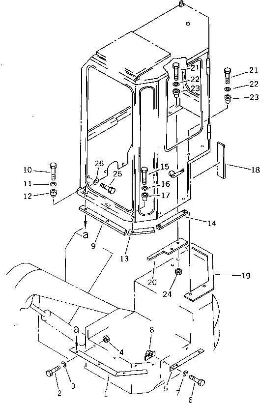 Excavators Komatsu / PC28UU-1 S/N 1001-UP(pc28uu0c) / OPERATOR