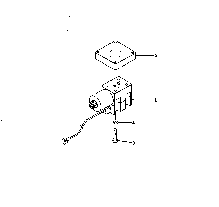 Excavators Komatsu / PC28UU-1 S/N 1001-UP(pc28uu0c) / SOLENOID VALVE(#5336-)(180240 : 6421)