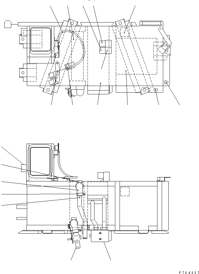 Komatsu parts book diagram for PC290LC-6K S/N K30001-UP: AIR CONDITIONER ASS'Y(#K30001-K30162)